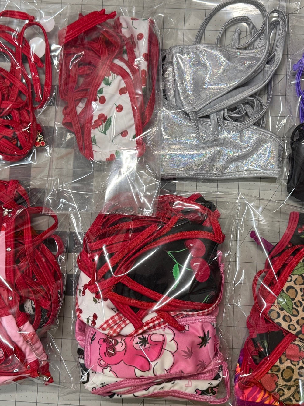 Microkini Bundle 18 sets Exotic Dancewear Stripper NWOT